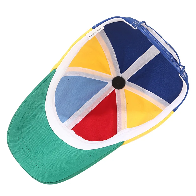 Детская бейсболка с пропеллером радужного цвета для мальчиков и девочек Новое