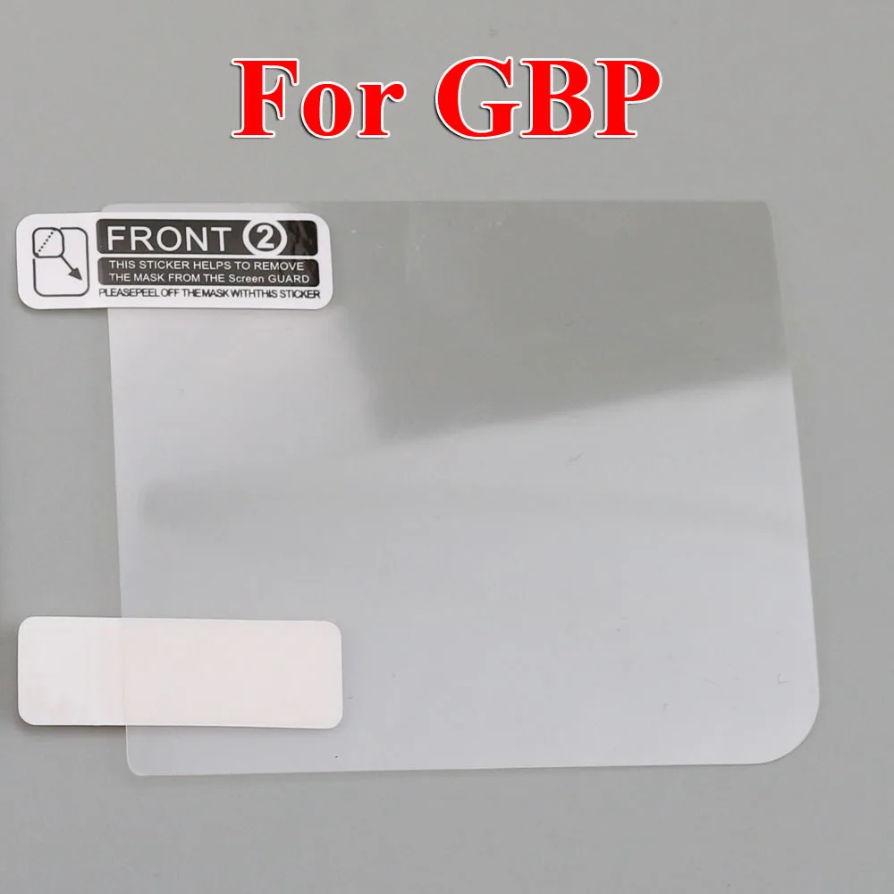 ChengHaoRan 1 шт пластиковая прозрачная защитная пленка для экрана GBP для GB GBA GBC GBA SP - Цвет: For GBP
