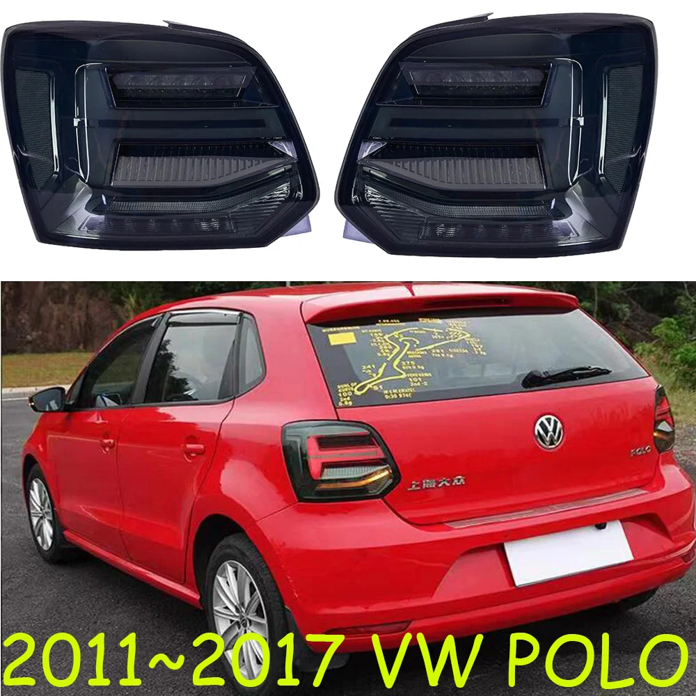 Тюнинг автомобилей поло задние фонари для 2011 ~ 2017 задних сигнальных огней