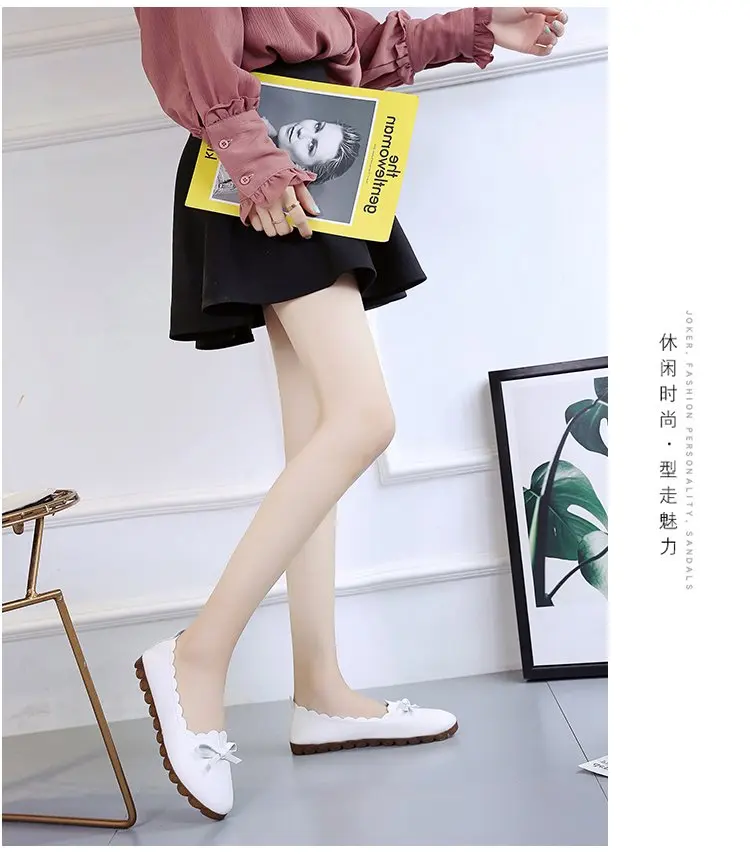 Brand Ksyoocur New Ladies Flat Shoes Casual Women Shoes Comfortable Round Toe Flat Shoes Spring/summer Women Shoes X04