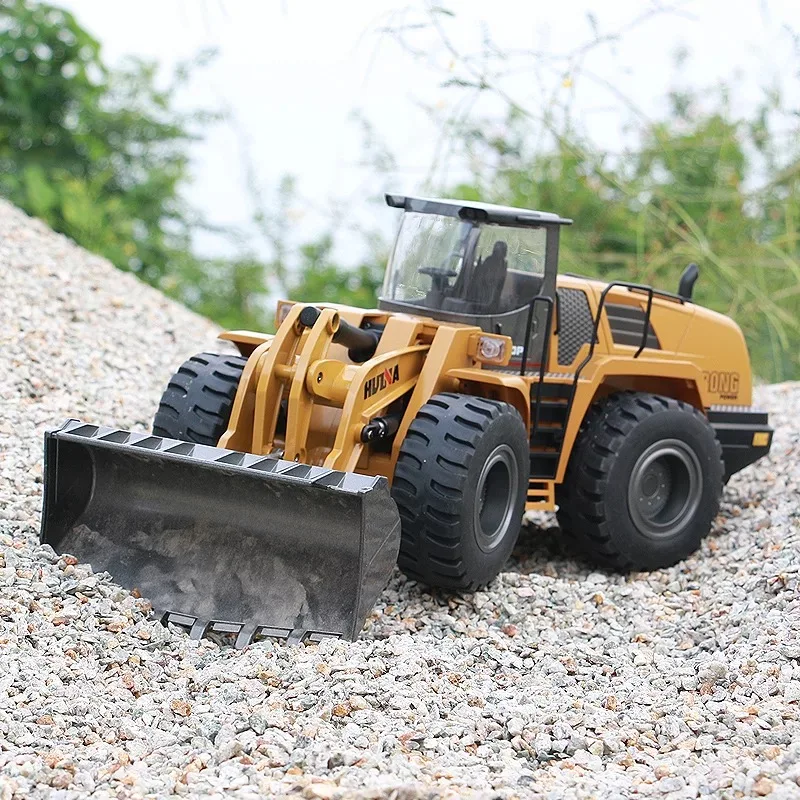 10WD 6 двигатели rc вилочный погрузчик из металлического сплава версия. Электрический пульт дистанционного управления строительные грузовики rc вилочный ковшовый погрузчик