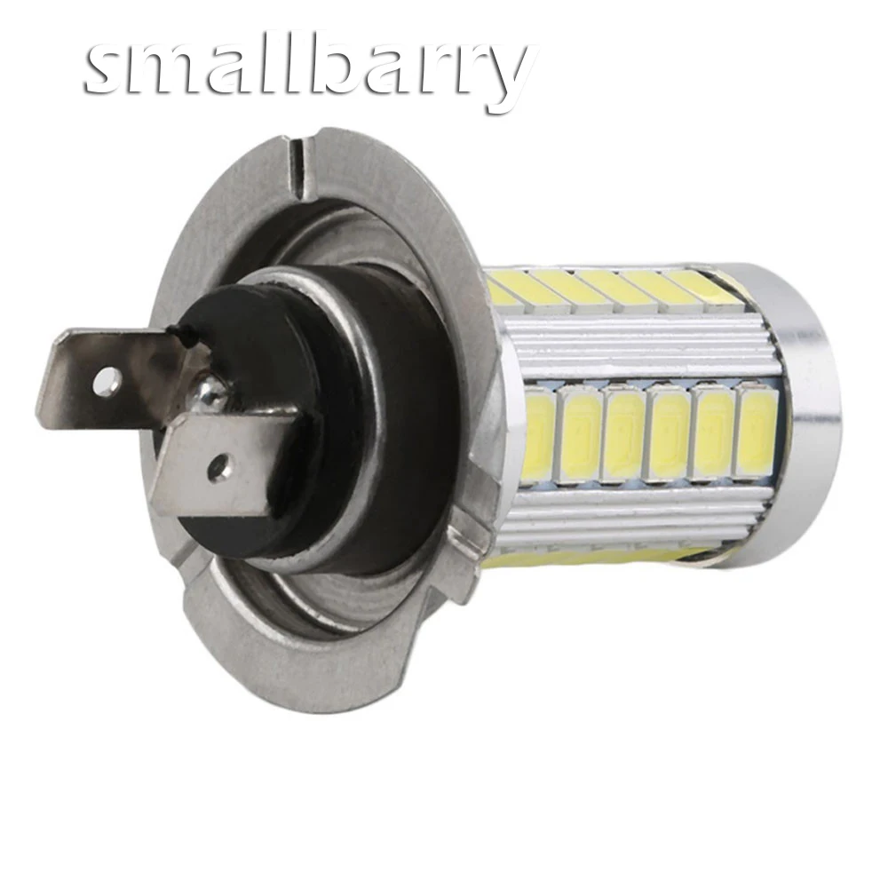 2 шт./лот H7 33 SMD Фары Лампы СВЕТОДИОДНЫЕ Противотуманные фары Дальнего Света