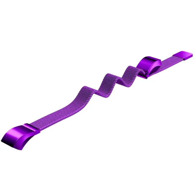 Purple Миланские браслеты из нержавеющей стали, сменный ремешок для Fitbit, фитнес, Alta HR, браслет, ремешки для Fit bit Smart Alta Ace - Цвет: Purple