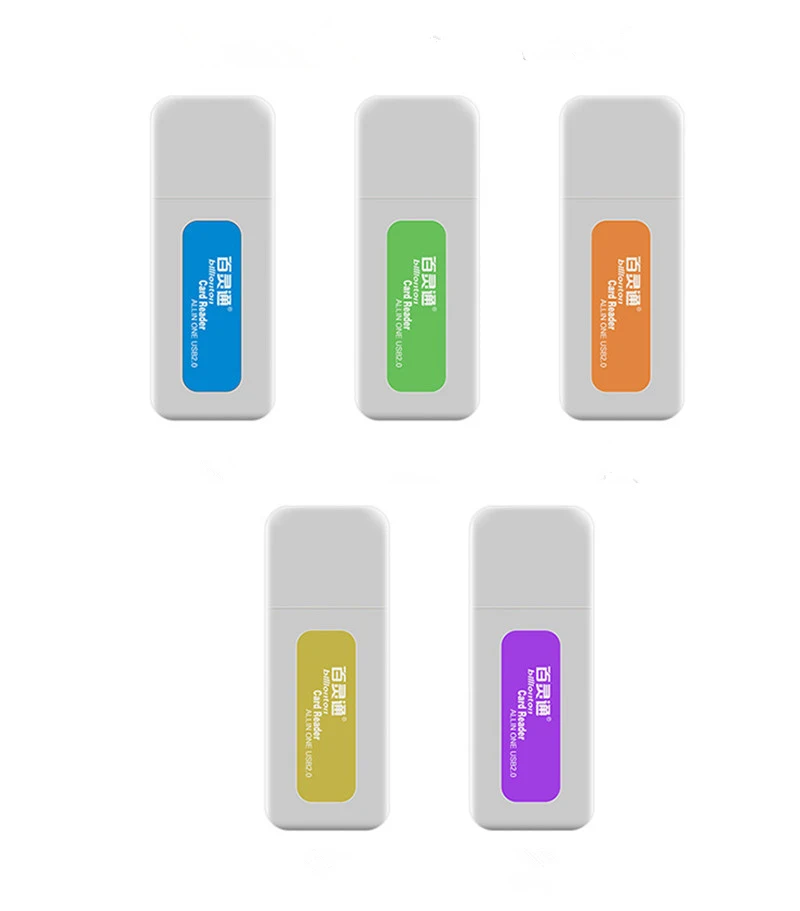 Продажи 4 в 1 молния/micro usb/usb 2.0 устройство чтения карт памяти iphone 6s 7 плюс металла
