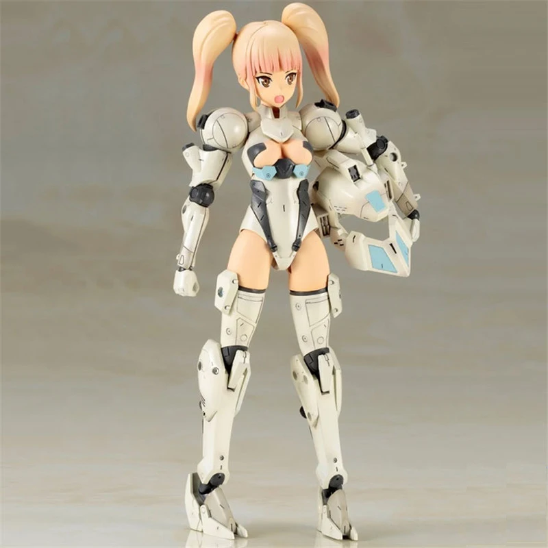 Kotobukiya аниме рамка руки девушка белый тигр собранная фигурка Коллекционная модель игрушки для детей Рождественский подарок