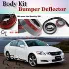 Дефлектор губ бампера для Lexus GS 250 300 350 400 430 h для TOYOTA Aristo, передняя юбка спойлеракомплект кузоваполоса