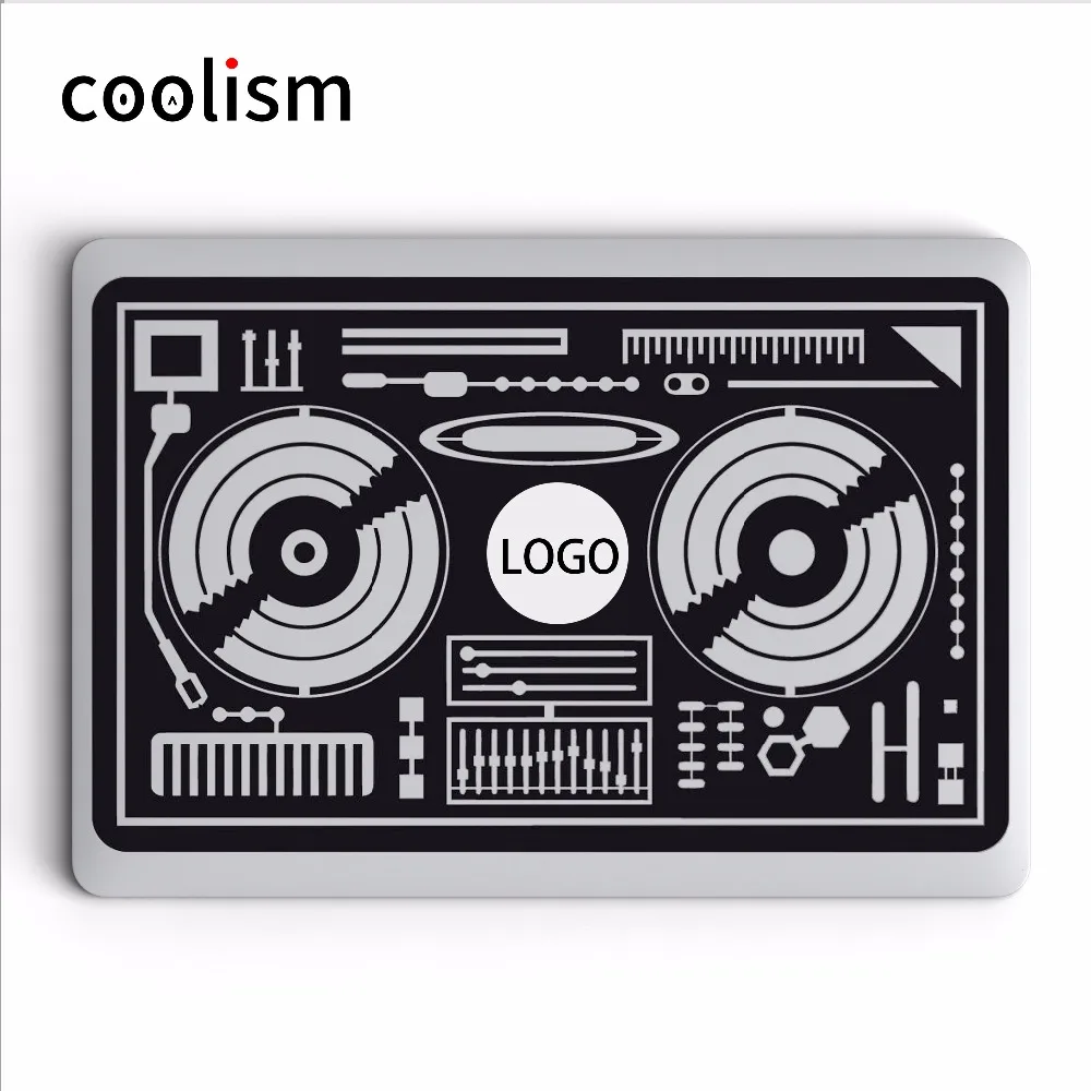 DJ палуба проигрыватель винила ноутбук DIY стикеры для MacBook Air Pro Retina Mac 11 12 13 15 дюймов