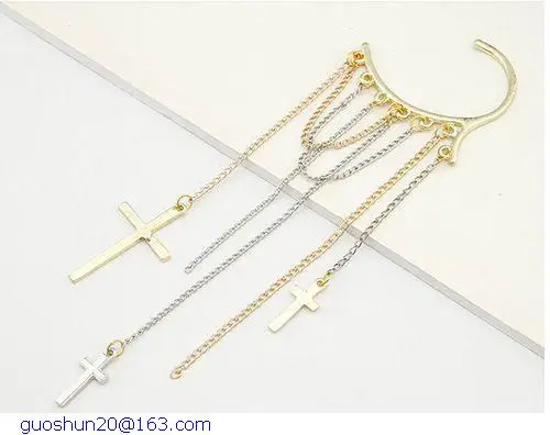 Long Cross Tassel Ear Cuff LC0846 Cheap price Drop Shipping | Украшения и аксессуары