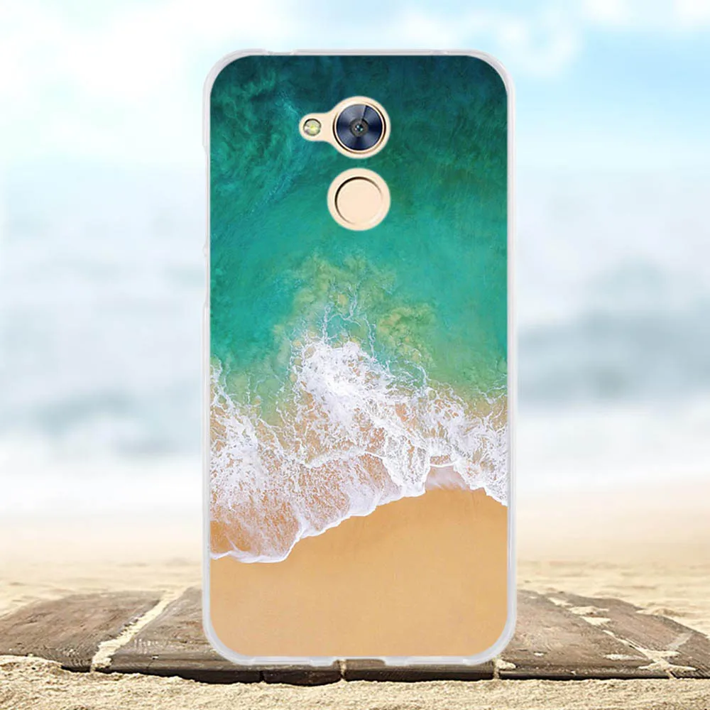 Чехол для Huawei Honor 6A силиконовый чехол чехлы симпатичная 3D сумка с животными Pro