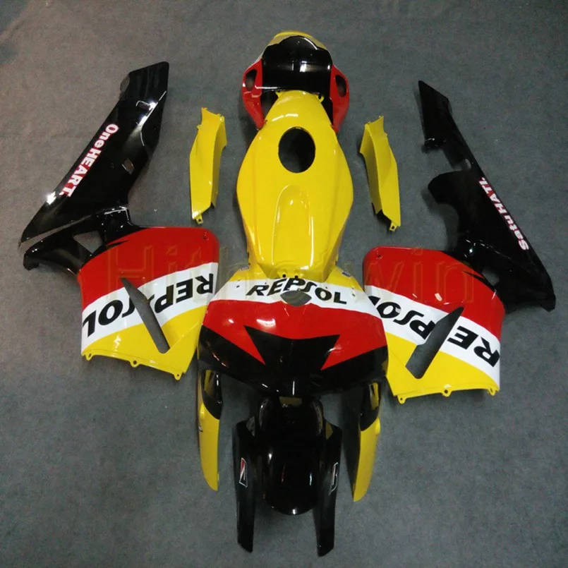 Пользовательский обтекатель мотоцикла для F5 CBR600RR 2005-2006 ABS Обтекатели Красного