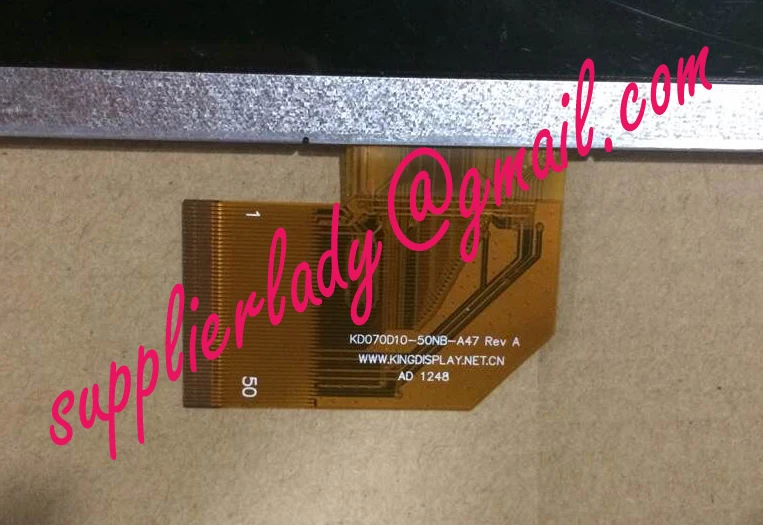 

Оригинальный и новый 7-дюймовый 50-контактный ЖК-экран телефон KD070D10 для планшетного ПК Бесплатная доставка