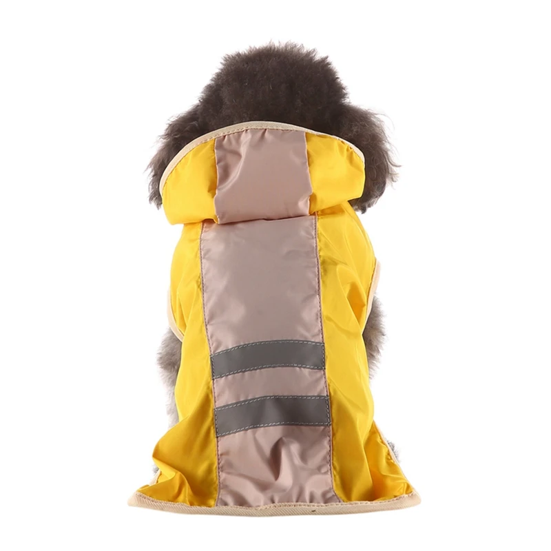 XS-4XL Pet плащ для больших собак одежда плащ для собак Водонепроницаемый дождь красивые куртки пальто Верхняя одежда