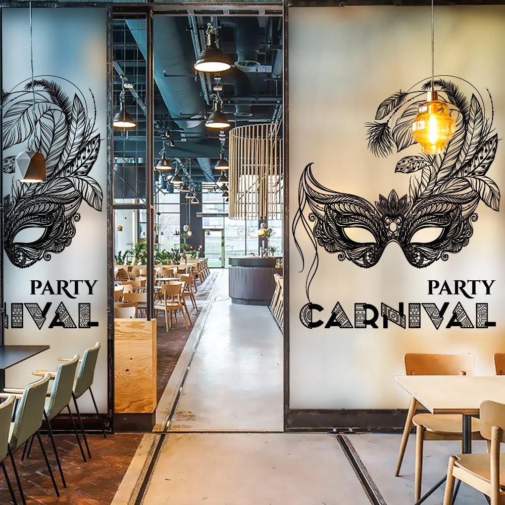 Статическая пленка для окон с матовым эффектом "Маска" из полиэтилена, непрозрачная защита конфиденциальности, наклейки для декора дома.