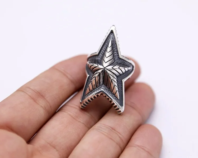 S925 puresilver Cody Sanderson азиатская Звезда серебряное кольцо для мужчин серебряное кольцо в стиле ретро мужское властное мужское модное серебряное кольцо