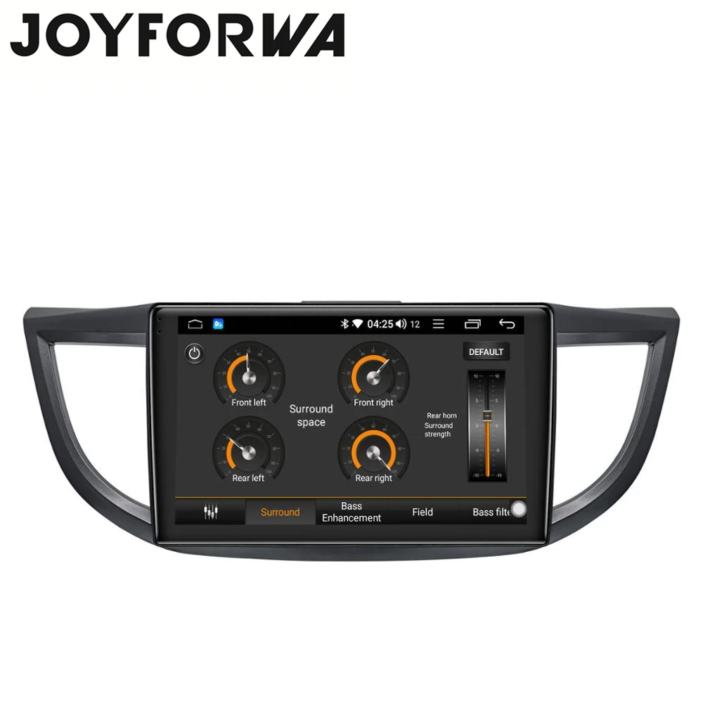 Автомобильный мультимедийный радиоприемник SPDIF 10 1 дюйма Android 8 для Honda CRV 2012 2015 GPS DSP