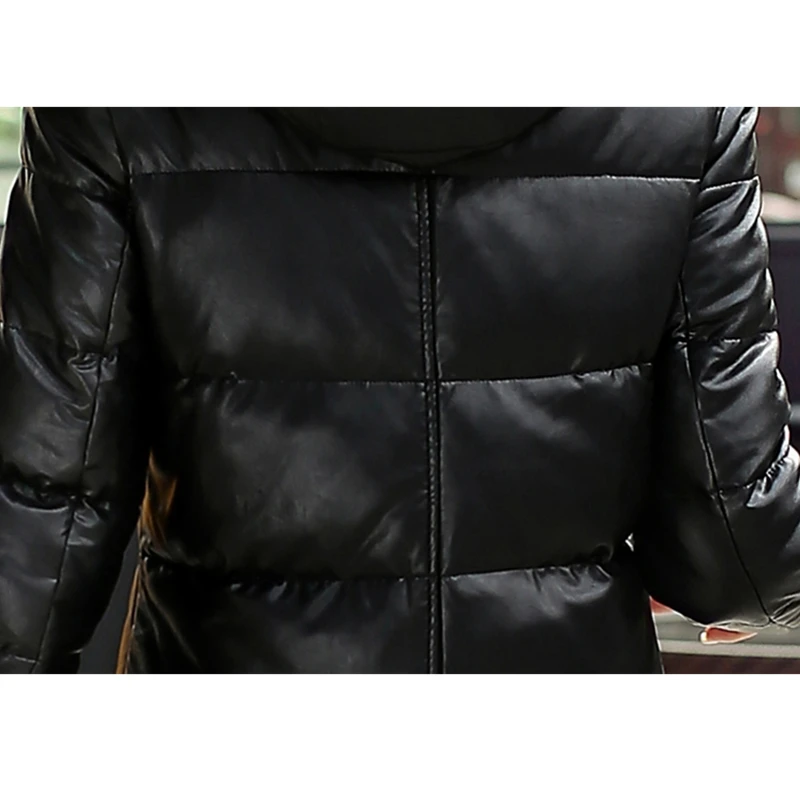 Размера плюс 5XL зимний женский пуховик теплая куртка с капюшоном Женский Пальто