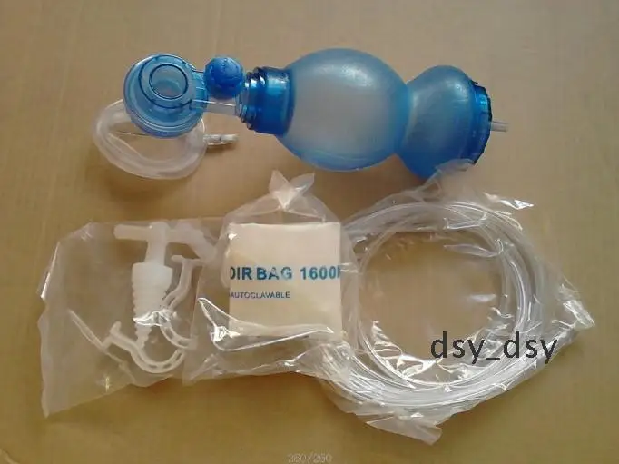 

free shipping medical simple respirator Artificial resuscitator First aid resuscitation ball 27*15*14cm