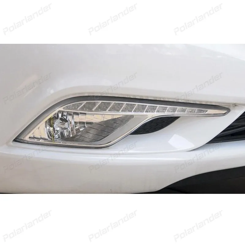 Для H/yundai S/onata 2013 2015 daytimee Бег Lghts Тюнинг автомобилей 2 шт. DRL LED Daylights|car styling|daylight ledcars