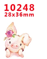 10248 30 шт. Герой мультфильма плоское украшение из смолы PR 9919 - Цвет: 10248