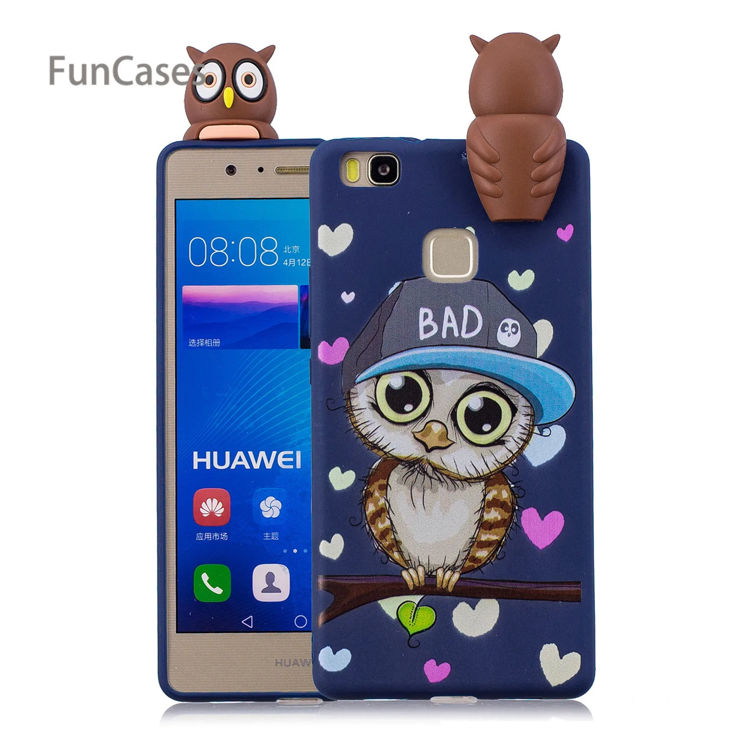 Прекрасный мороженое чехол для телефона СПС покрытие huawei P9 Lite ТПУ Мягкая задняя
