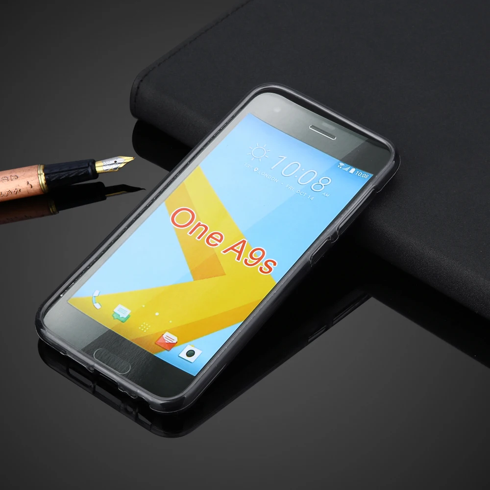 Защитный чехол из ТПУ прозрачный мягкий матовый для HTC One A9/A9s/X9/10 PRO/M10 | Мобильные