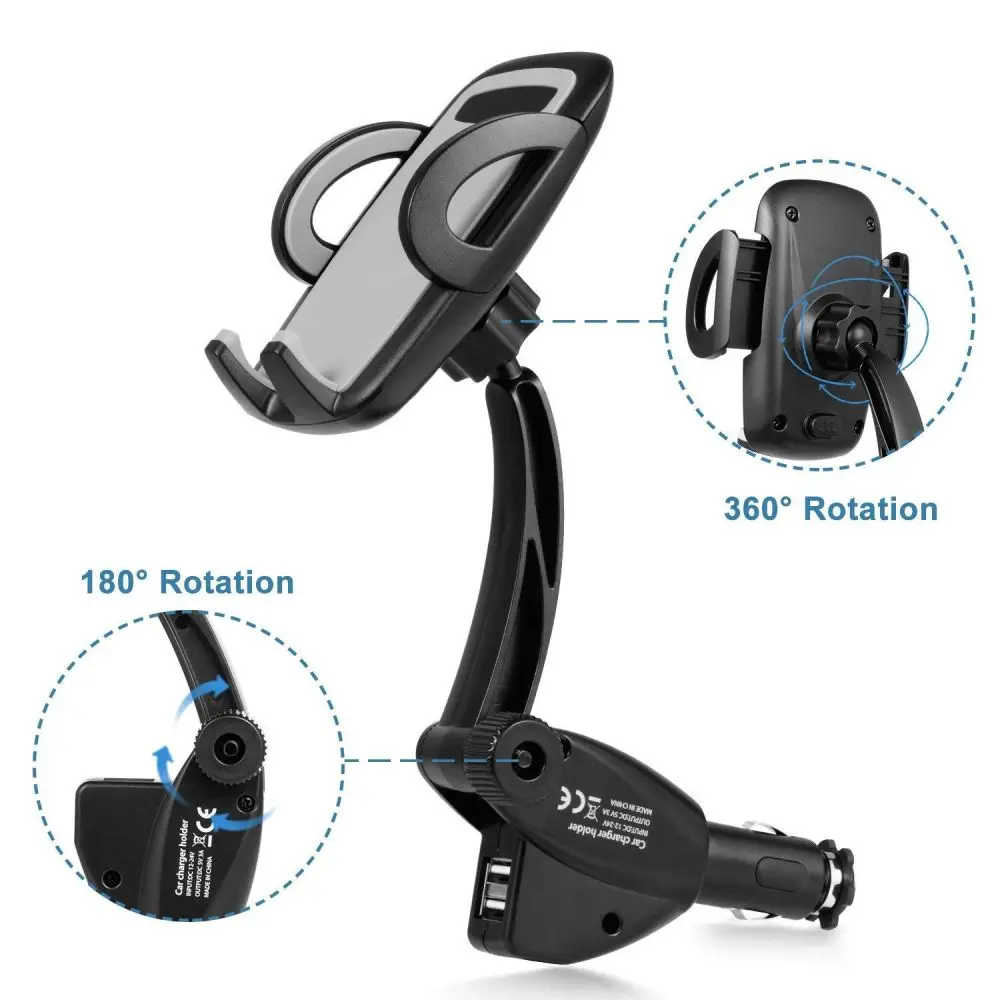 Универсальная автомобильная подставка для телефона Iphone X 8 7 Plussmart Phone Socket