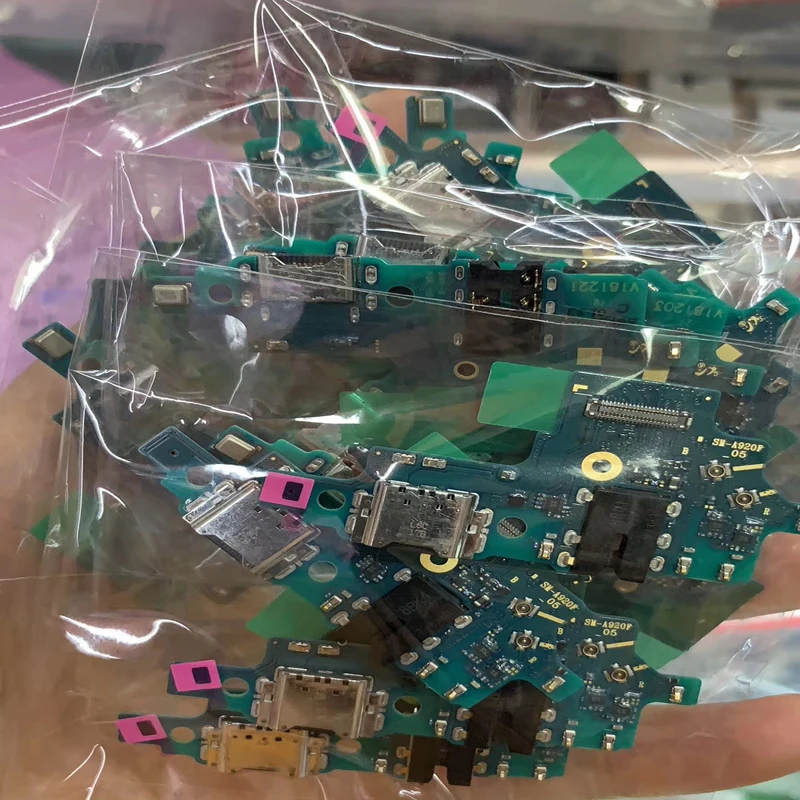 Для samsung A9 A920 A920F SM-A920F usb зарядное устройство Порт микрофон с гибким кабелем разъем для наушников коннектор; pcb; плата