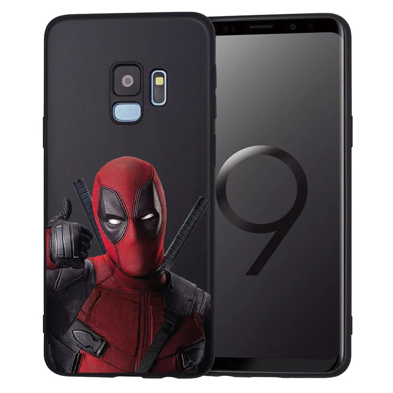 H1689 С изображением дедпула из комиксов Марвел для samsung Galaxy S6 S7 край S8 S9 S10 S10e Plus Note 8 9 A20 A30 A40 A50 A70 чехол для телефона чехол Coque Etui - Цвет: H1689