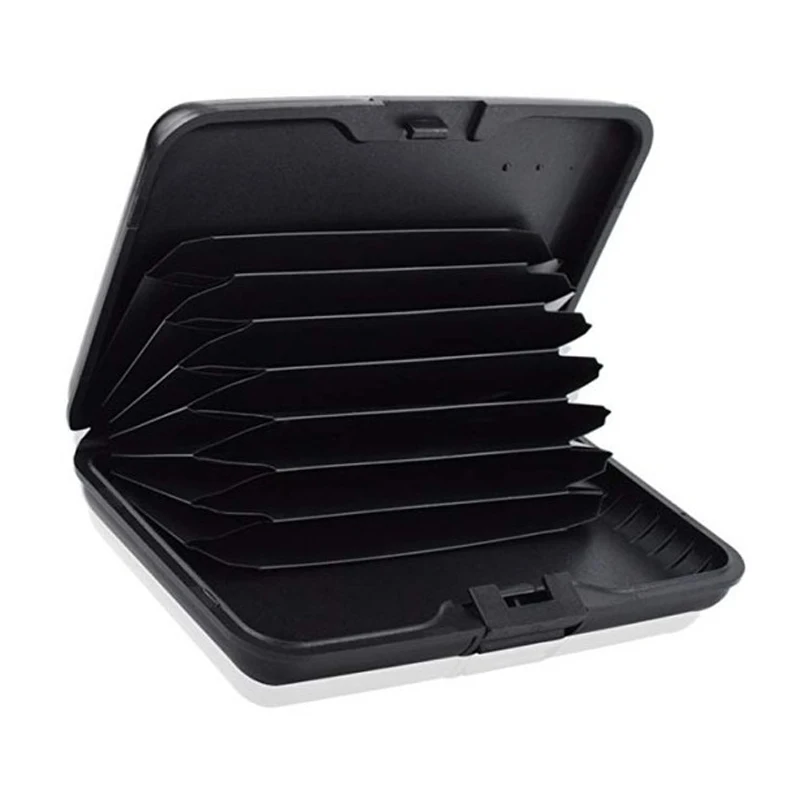 1 шт. для женщин и мужчин Держатель визиток Алюминиевый Чехол кредитных карт