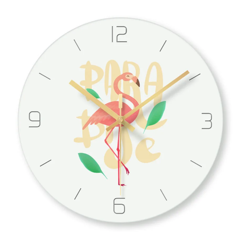 Настенные часы в скандинавском стиле бесшумные модные для гостиной тихие