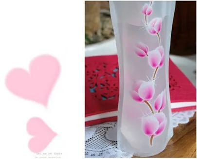 

1000pcs Plastic PVC Foldable Flower Vase DHL Fedex Free Shipping
