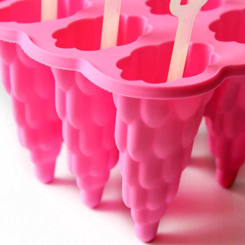 Николь силиконовая форма для изготовления мороженого 6 полости желе пудинг делая