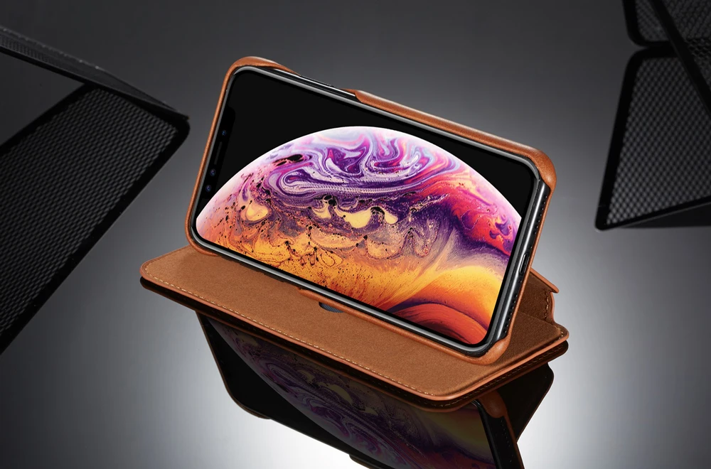 Роскошный деловой чехол для Apple iPhone 11 Pro MAX X XR 6 7 8 Plus, чехол-подставка для телефона, откидной кожаный чехол s для iPhone XSMAX, задняя крышка
