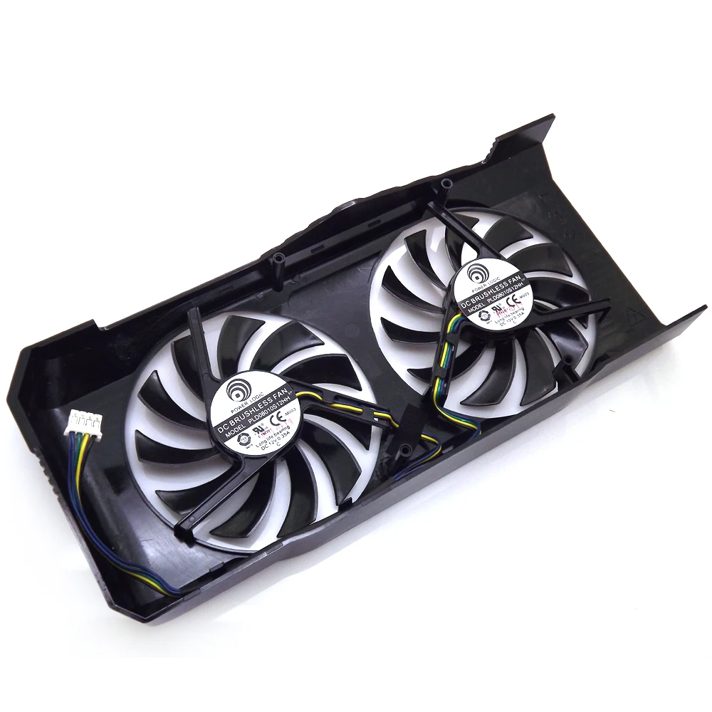 Вентилятор Power logic pld08010s12hh 12 В 0 35a 75 мм fUr msi r7770-2pmd n460gtx + m2d-serie n460 n560gtx v5 grafikkarte kUhlung |