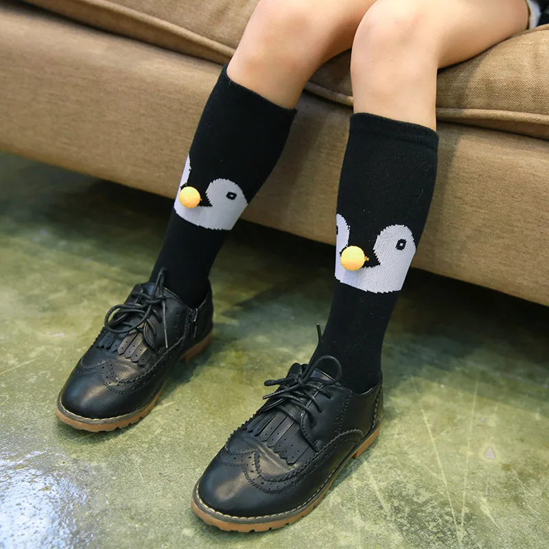 Новые стильные гольфы для маленьких мальчиков и девочек школьные хлопковые