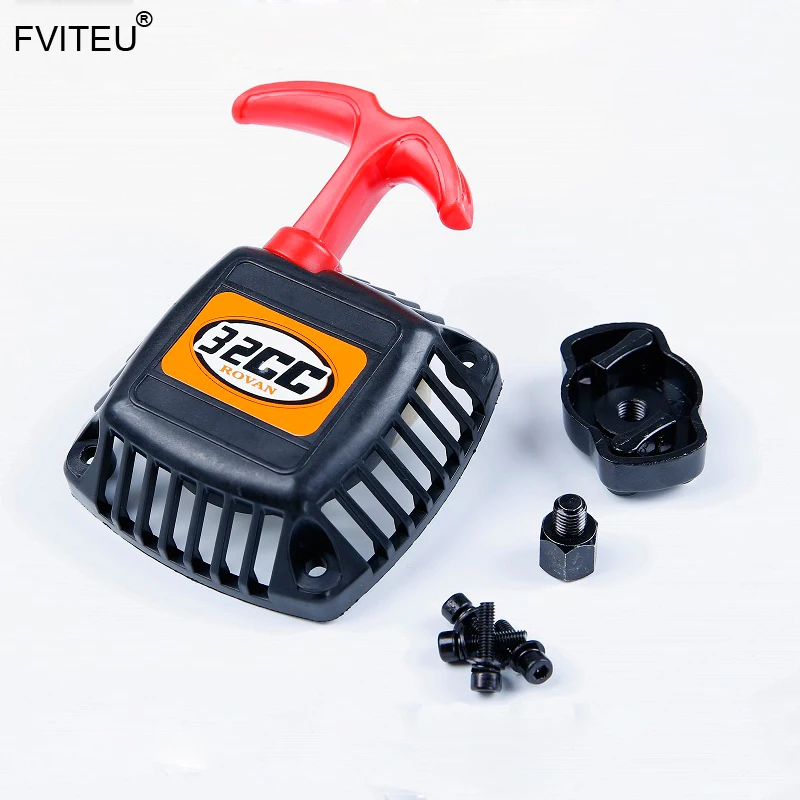 FVITEU легкий старт трещотка Потяните стартер с пусковым шкивом fit 32 36cc Zenoah CY для 1/5 HPI