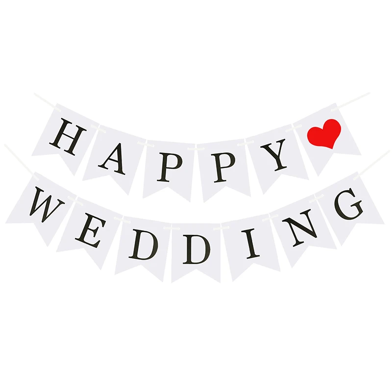 Невеста, чтобы быть баннером деревенский Свадебный декор Mariage DIY гирлянда только что женатый девичник холостяцкая Вечеринка подарки на девичник невесты Boda - Цвет: HAPPY WEDDING