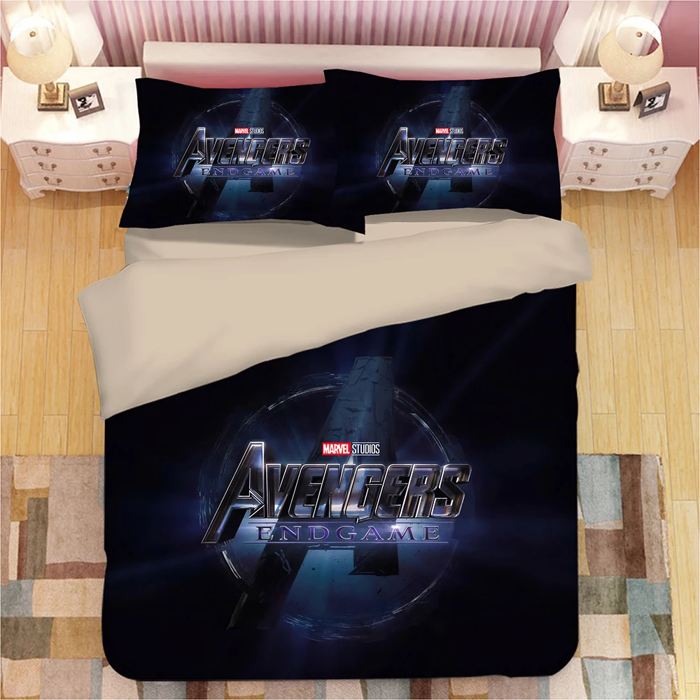 Комплект постельного белья Disney marvel для детей декор кровати одноразмерные