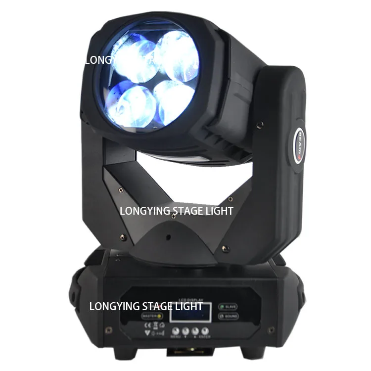 Free Shipping 4x25w Led Super Beam Moving Head Mini Dj Light Stage Uplighting For Disco Nightclub DJ Bar Party Lights | Лампы и