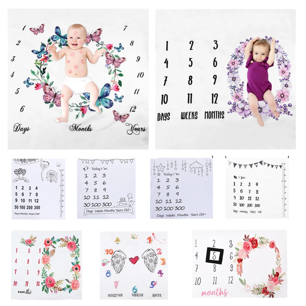 Детское одеяло для фотосъемки новорожденных пеленание белье коляски