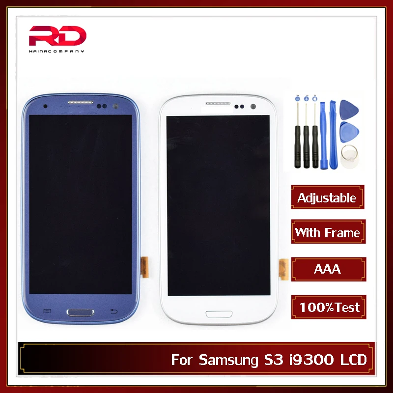 ЖК дисплей TFT для Samsung Galaxy S3 i9300 с сенсорным экраном и дигитайзером в сборе замена