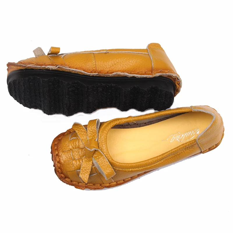 Женская обувь на плоской подошве Xiuteng повседневная из натуральной кожи с