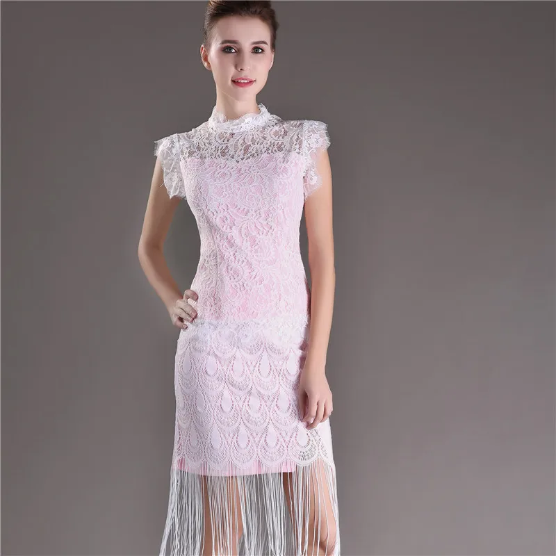 H Хан королева 2 шт женское элегантное сексуальное кружевное платье с открытыми