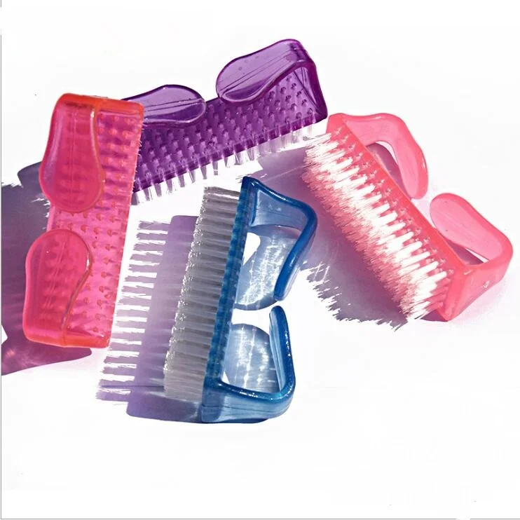 1 шт. большой угол очистки маникюрных инструментов кисточка для ногтей