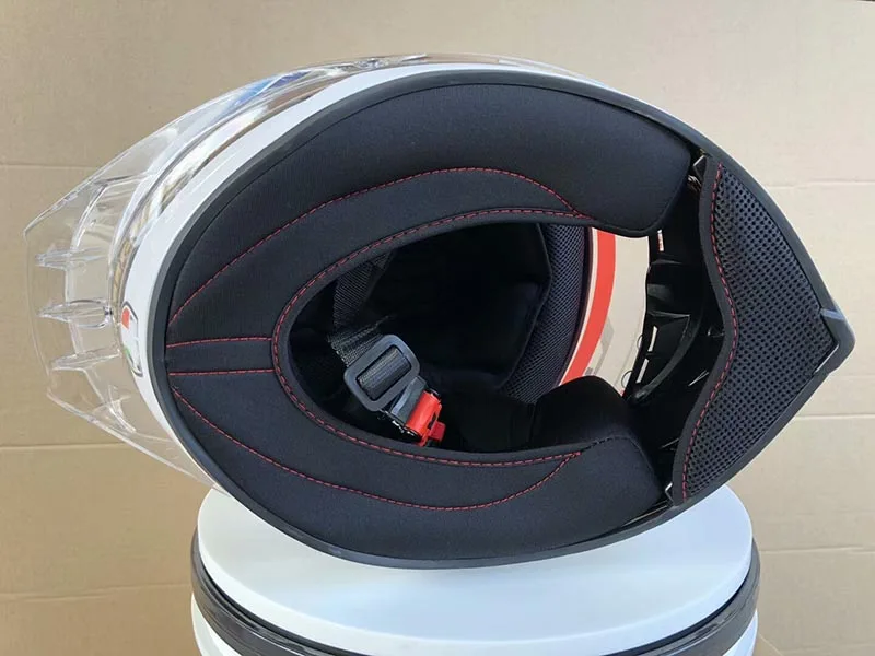 Модный анфас шлем мотоциклетный в летний сезон шлем casco человек Анти-туман шлем Ece-R22/05