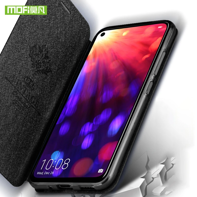 Mofi for Huawei honor view 20 case leather v20 silicon huawei TPU fundas view20 6.4'' |