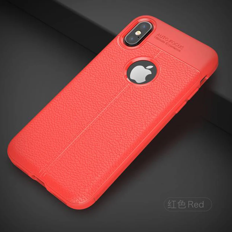Роскошный кожаный чехол YUETUO i для телефона etui coque cover case for iphone x 10 logo apple iphonex