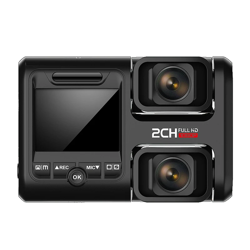Dealcoo DVRs Автомобильная камера 4 к Dash Cam gps двойной объектив Автомобильный dvr