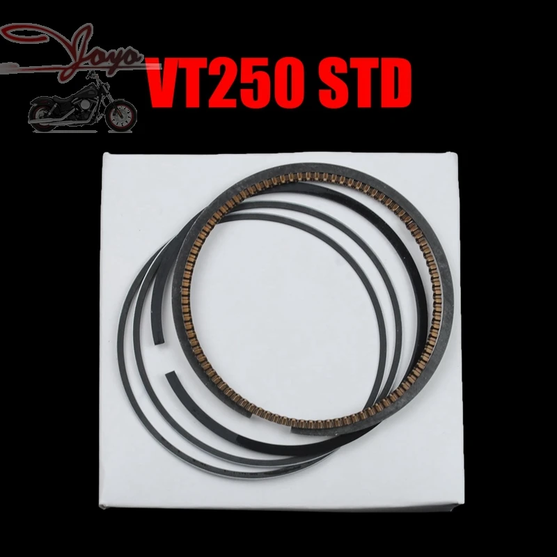 Комплект поршневых колец для мотоцикла Honda MC15 MC20 VTZ250 25V Magna 250 Spada MC29 VTR250 Xelvis MC33
