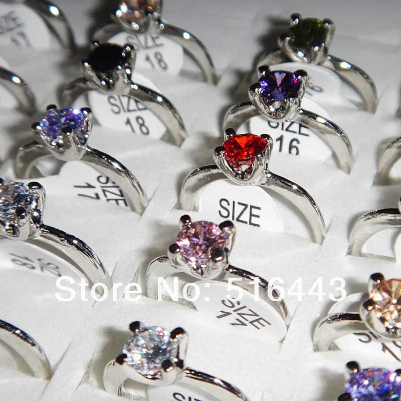 Свадебные Кольца женские обручальные ювелирные украшения больших размеров ААА +